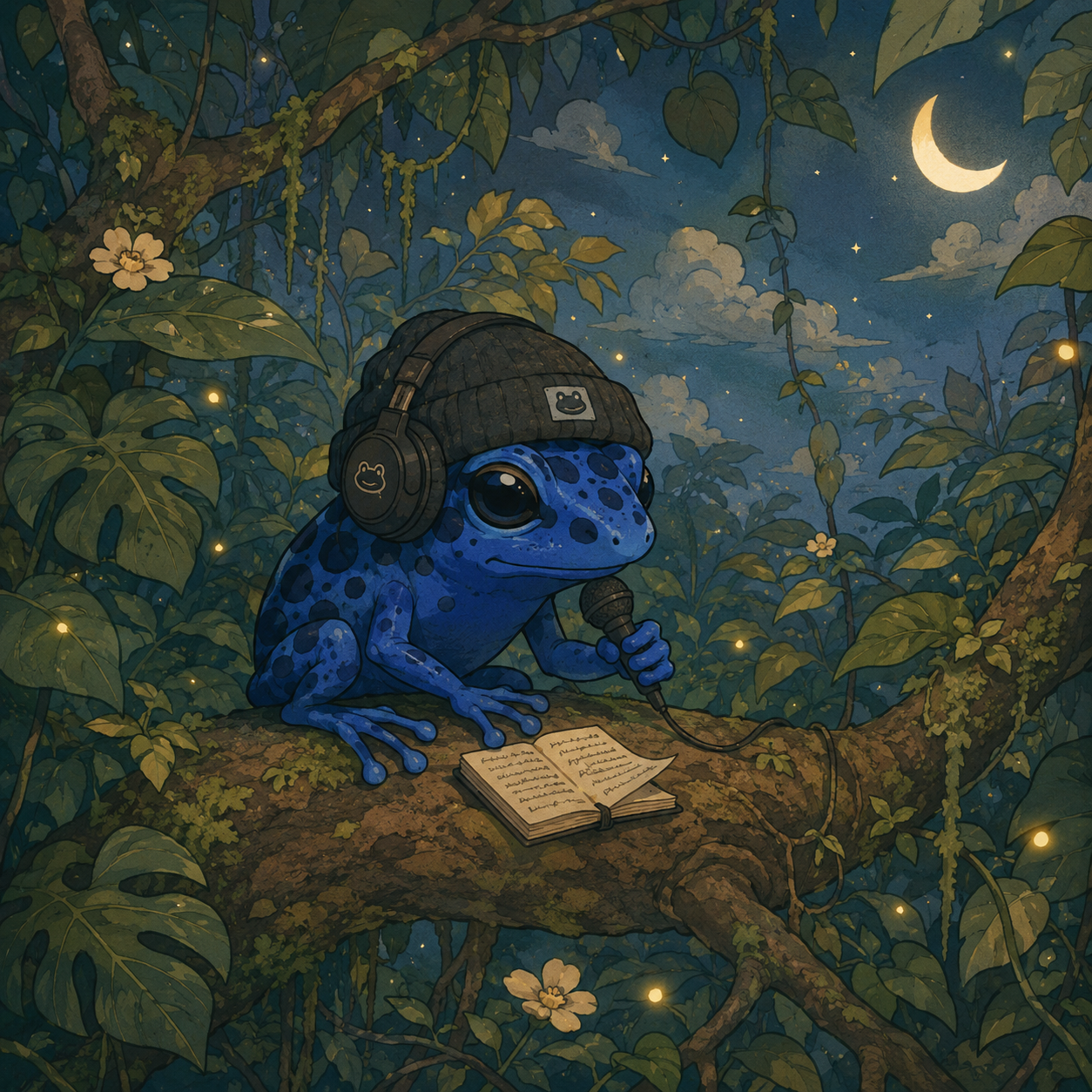 Artist Frog
